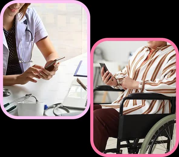 Healthcare professional and patient